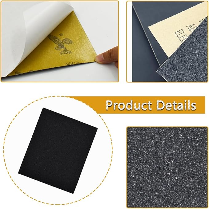 10pcs Dog Nail Scratch Board Sandpaper Replacement 11 * 9 Inch, Emery Dog Sandpaper Scratch Pad Self-Adhesive Sand Paper Dog Scratcher Trim, Nail Care, File Scratch Board for Dog Cat Claw Care