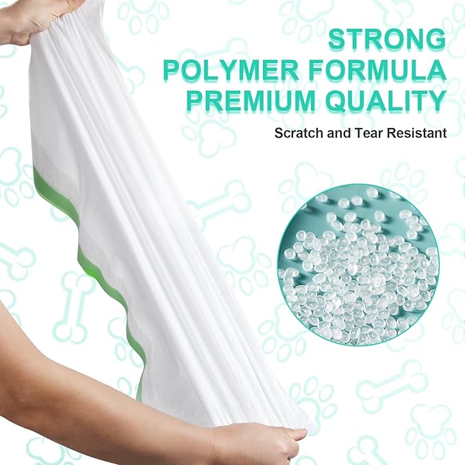 60 Count Self-Cleaning Cat Litter Box Liners Bag Fit For MW-SC01/MW-SC02/MW-LR01, Drawstring Heavy Duty Cat Litter Receptacles Bags Compatible with Automatic Cat Litter Box-18" * 12"