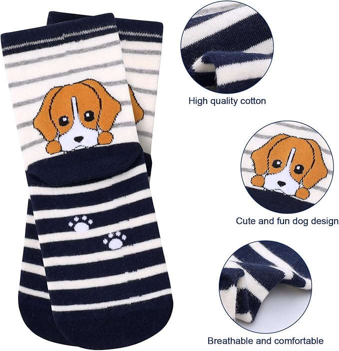 AGRIMONY Women's Cat Socks Cute Animal Socks Dog Valentines Easter Fun Gifts for Women