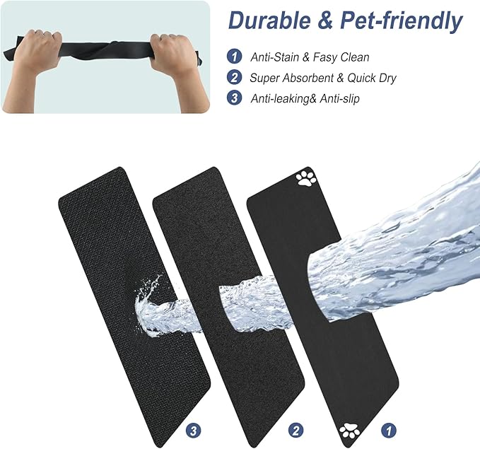 5-7Lbs Portable Airtight Dog Cat Food Container, match pet feeding mat Clean and convenient, making food less messy,translucent Storage Bin for Small Animal Kibble,Bird Seed,Oatmeal,Rice-Royal Blue