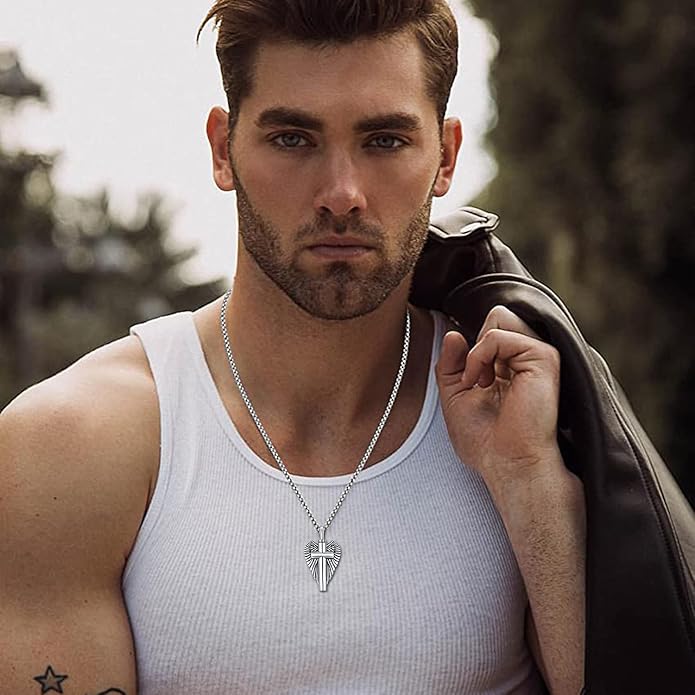 Aniu Cremation Jewelry for Ashes S925 Sterling Silver Urn Necklace Memorial Necklace for Human Ashes of Loved Ones Keepsake Pendant for Men Women