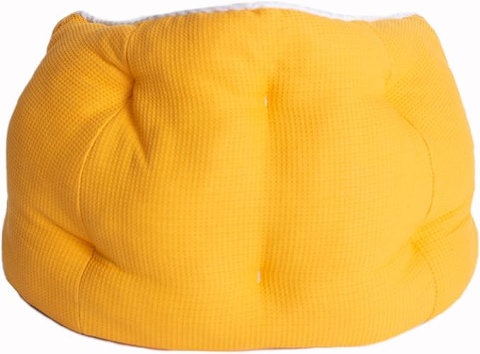 Armarkat Cat Bed Model C75HMB/MH Gold Waffle Texture Poly Blend and White, 22 x 18 x 14