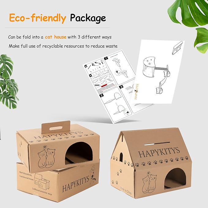 Wall Mounted Cat Tree House Mushroom Cat Shelf for Wall Climbing Solid Wood Indoor Cat Wall Furniture