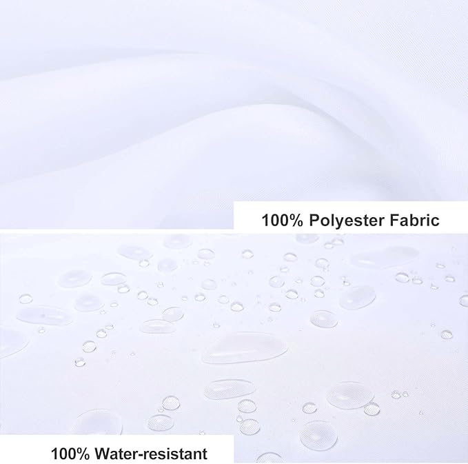 Animal Forest Watercolor Shower Curtains for Bathroom, Cartoon Bear Deer Fox Birds Rabbit Green Woodland Pattern Decor Bath Drapes Set with Hooks, Waterproof Fabric Windows Treatment, 66x72in