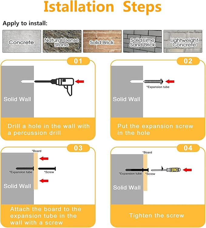 Cat Wall Shelves, Cat Wall Furniture, Cat Shelves and Perches for Wall, Cat Wall Steps Set with 2 Cat Condos House, 6 Cat Wall Shelves, 2Ladder, 1 Sisal Cat Scratching Post (C)