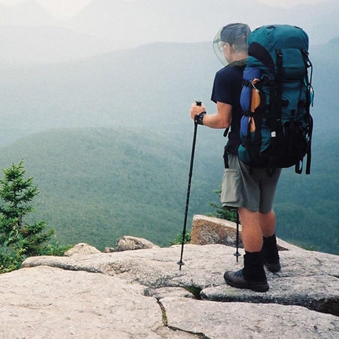 Anvin Mosquito Head Mesh Nets Gnat Face Netting for No See Ums Insects Bugs Gnats Biting Midges from Any Outdoor Activities, Works Over Most Hats Comes with Free Stock Pouches (3pcs, White)