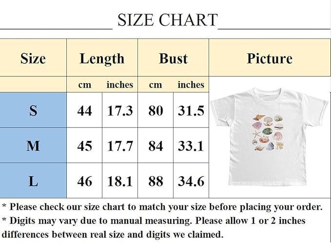 Baby Tees Women Graphic Tops Y2K Grunge Clothes