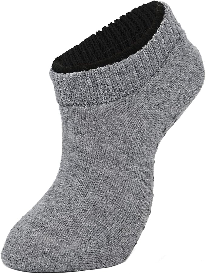 American Trends Fuzzy Socks for Women with Grippers Non Slip Christmas Socks