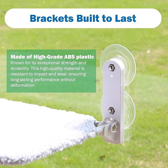 Easy Fold Cat Window Perch - Cordless, Fold-Up, Zip Closure Embeded Machine Washable Bed Cover, Robust Metal Frame - Cat Hammock for Window for Large Cats and Kittens (White, Medium)