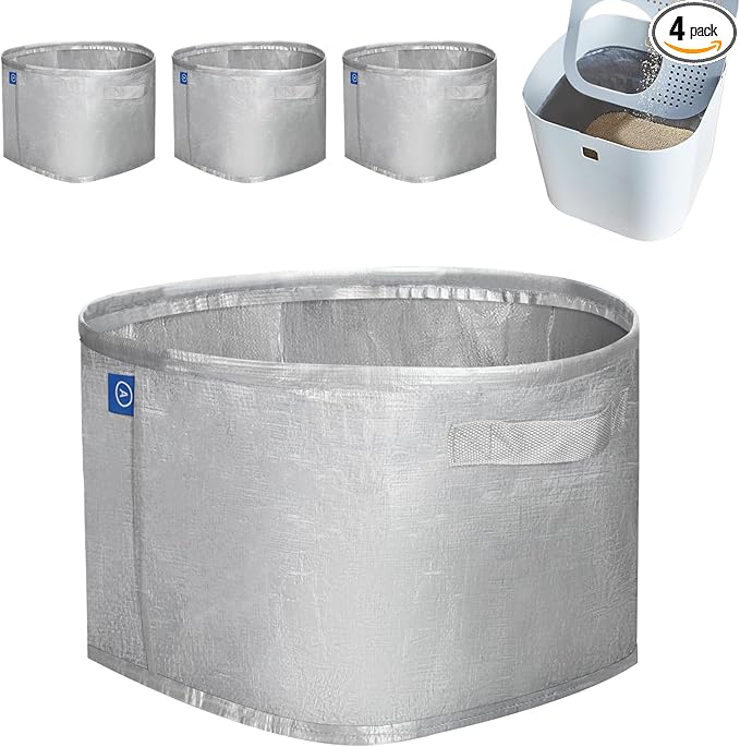 4 Pack Reusable Liners for Mod Kat Cat Litter Box Flip Litter Liners Type A