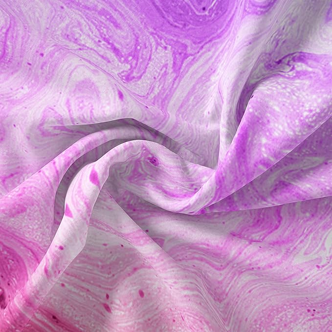 AILONEN Tie Dye Comforter Sets Queen Size for Teenage Girls, Superior Kids Bedding Sets,Marble Art Bed Set,Colorful Comforter,Pink Purple Blue Watercolor,Microfiber Fabric,3 Piece