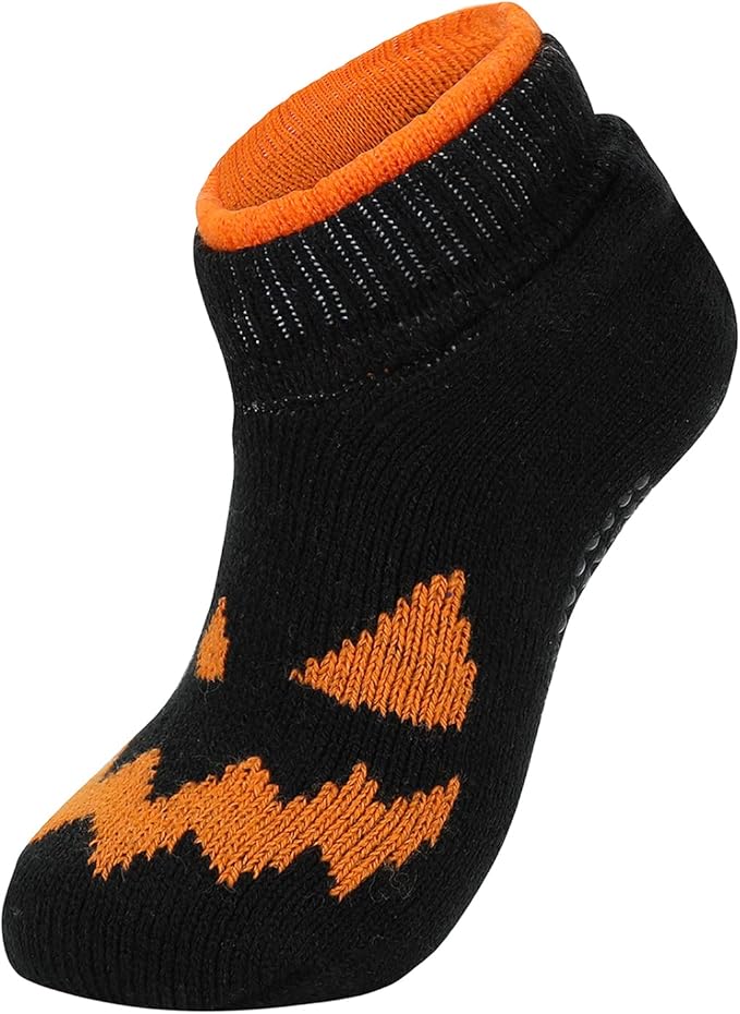 American Trends Fuzzy Socks for Women with Grippers Non Slip Christmas Socks