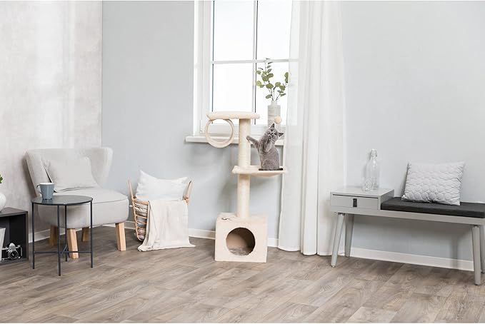 TRIXIE Pet Products San Fernando Cat Tree (Beige)