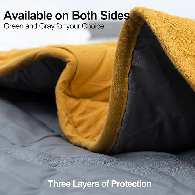 Dropshipful Dog Blanket for Large Dog, Leaf Shaped Cotton Pet Blanket, Cat Blanket for Indoor Cat, Leaves Blanket for Bed, Couch, Sofa Protection (50"x45",Yellow)