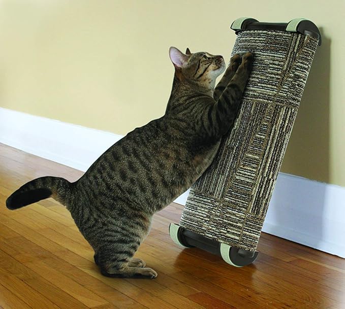 Lean-it Scratching Post Wide 20-Inch, Colors May Vary