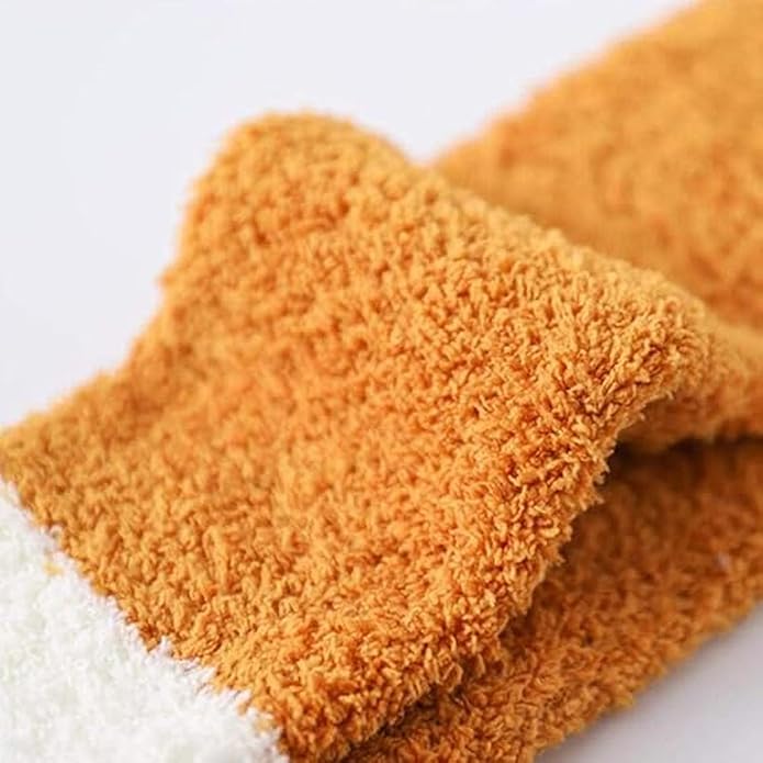 4 Pairs Winter Cat Claws Cute Thick Warm Sleep Floor Socks,Cat Paw Slipper Socks for Girls,Women