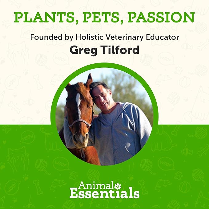 Animal Essentials Colon Rescue for Dogs & Cats - Herbal Laxative, Constipation Relief, Stool Softener with Slippery Elm, Marshmallow Root - 2 Fl Oz