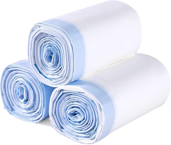 45-Pack KYOYA Litter Box Liners - Heavy Duty, Large, Tear Resistant Cat Litter Liners - Drawstring Cat Litter Bags Liners - Jumbo, Unscented