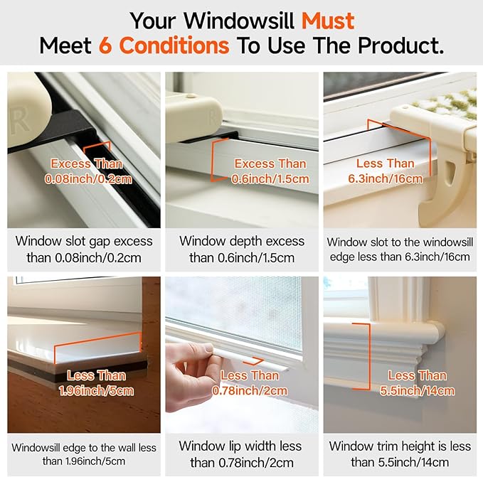 MEWOOFUN Cat Window Sill Perch for Indoor Cats, One-Step Sliding Clamping Slot Adjustment Cat Window Hammock with Removable Covers, Cat Bed for Windowsill & Bedside (Green, Large)