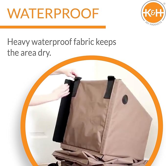 K&H Pet Products Hangin' Feline Funhouse Cat Furniture Tan Small 70 X 22 X 12 Inches