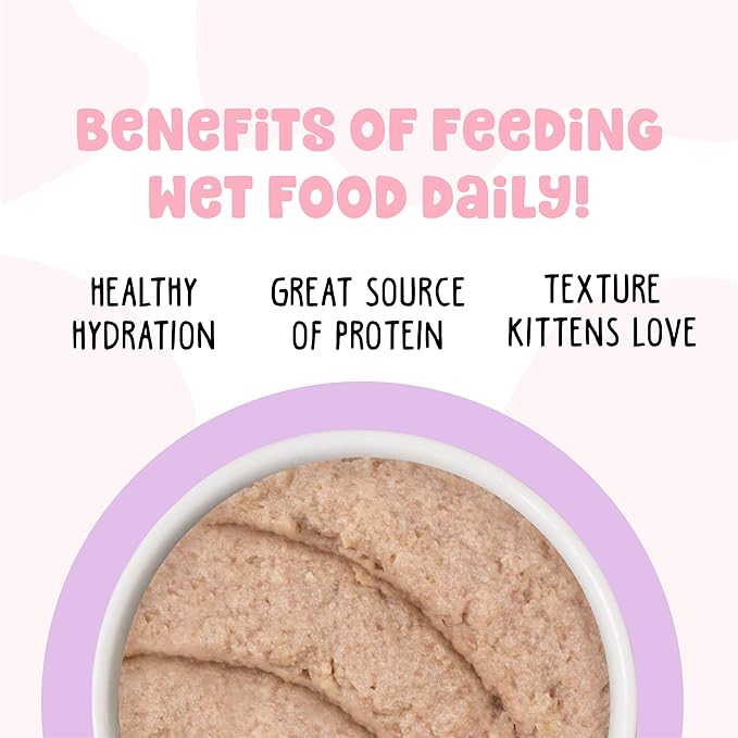 B.F.F. Kitten, Pawsome Purrs, 2.8oz Can (Pack of 12)