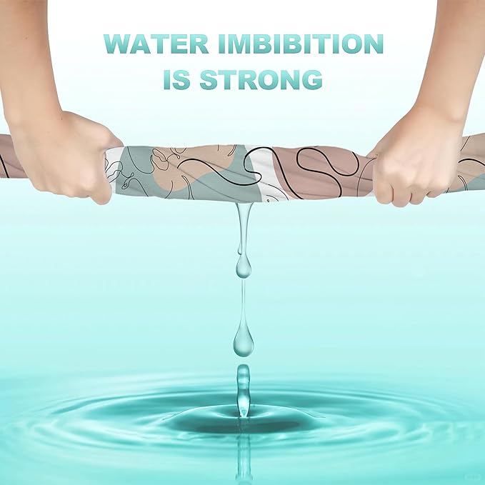 2 Pack Hand Bath Towel,Modern Abstract Line Art Fingertip Towel Bathtub Decorative Bath Towel Bathroom Kitchen Towel Set Highly Absorbent SPA Gym Towels 14x28 Inch