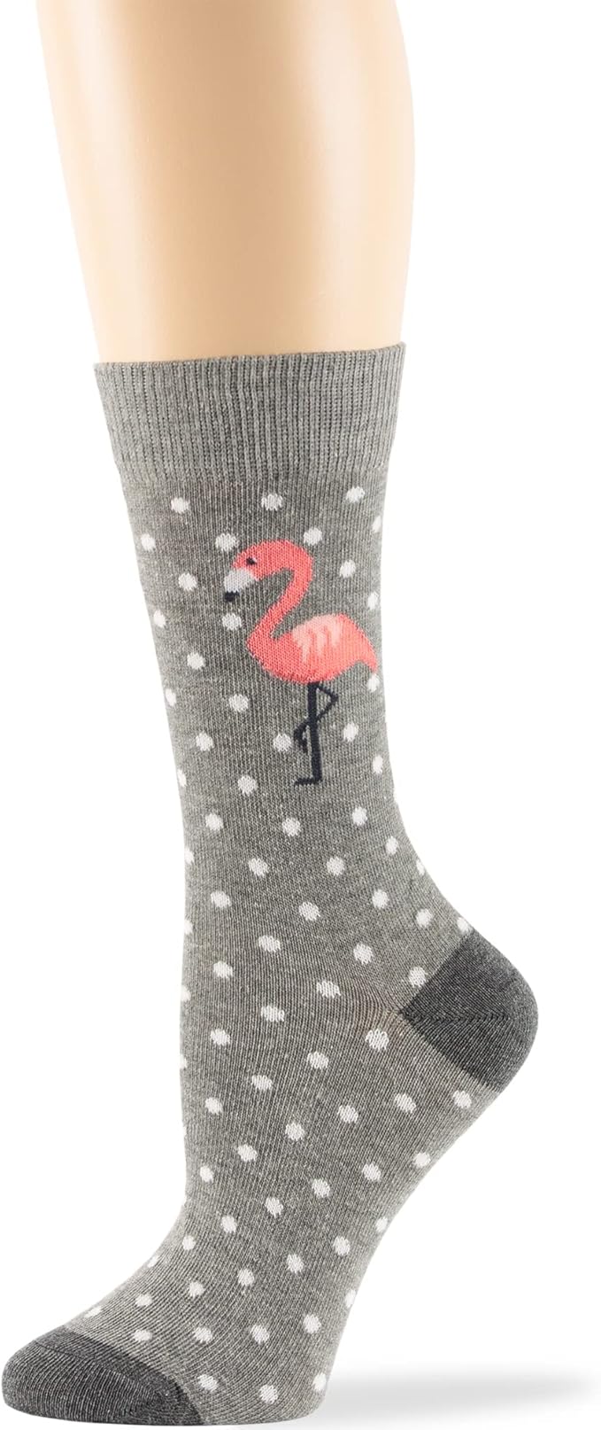 7BIGSTARS KINGDOM Womens Fun Cotton Crew Socks - 4 Pack L/M - Cactus Space Desert Coffee Fox Dog Hedgehog Puppy Flower Bird