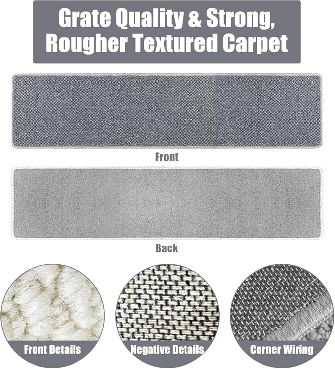 70.9"x 15.7" Thickened Extra Large Cat Wall Climbing Carpet, Cat Climbing Wall Scratcher, Cat Carpet, Couch Sofa Protector-Grey