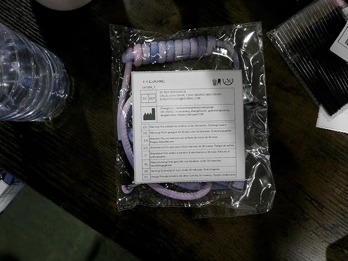 TIESOME Cat Harness and Leash Set, Adjustable Gradient Kitten Harness Escape Proof Harness with Leash for Kitty Outdoor Walking (Gradient Purple)