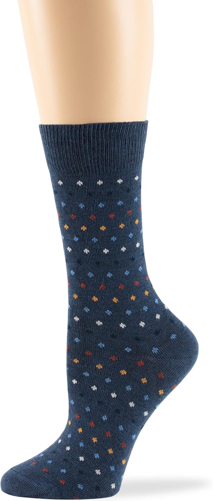 7BIGSTARS KINGDOM Womens Fun Cotton Crew Socks - 4 Pack L/M - Cactus Space Desert Coffee Fox Dog Hedgehog Puppy Flower Bird