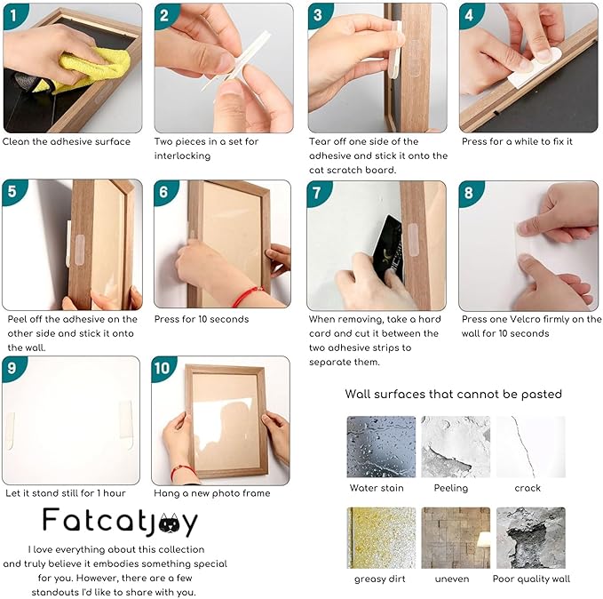 Wood Sisal Cat Scratching Pad,Cat Scratching Post,Cat Wall Scratcher,Sisal Cat Scratcher for Indoor Cats Adults,Cat Scratching Bed,Large Frame Scratching Vertical Horizontal