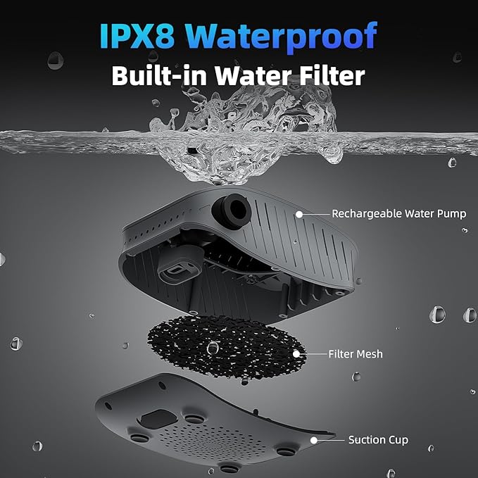 8000mAh Portable Camping Shower, Upgrade Rechargeable Electric Shower Pump with 5 Gallon Bucket, Intelligent LED Display,Portable Shower for Outdoor