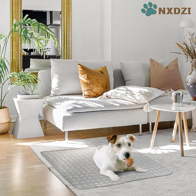 Dog Cooling Mat, Cooling Bed for Dogs Easy Washable Cooling Pad for Dog for All Types of Pets and is Perfect for Both Indoor and Outdoor Use, Including Car Seats 40" x 28"