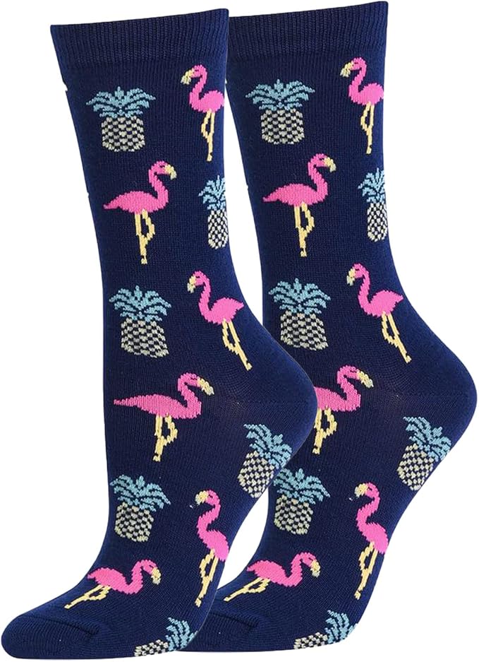 9 Pairs of Women's Socks Cute & Funny Animal Cotton Socks