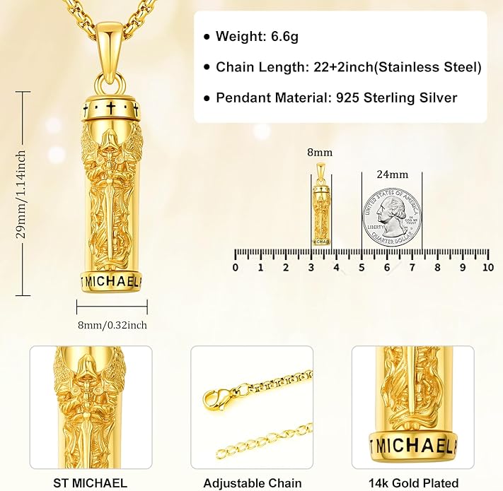 Aniu Cremation Jewelry for Ashes S925 Sterling Silver Urn Necklace Memorial Necklace for Human Ashes of Loved Ones Keepsake Pendant for Men Women