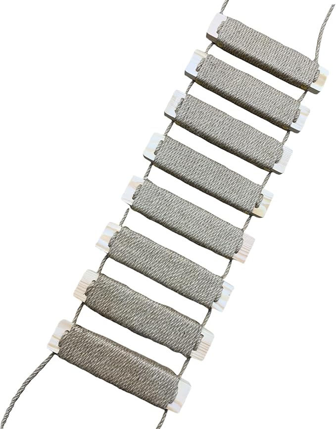Cat Ladder Cat Tree Tower Bridge Cat Climbing Wall Scratching Post Cat Cage Accessories Outdoor Cat Furniture Climbing Frame Cat Toys for Indoor Cats (22x7.87in)