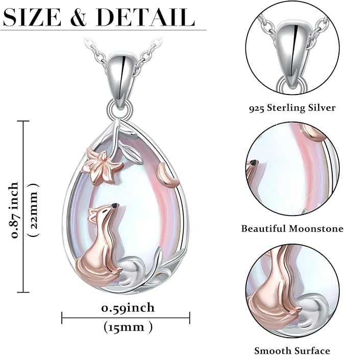 Alphm 925 Sterling Silver Chicken Capybara Raccoon Highland Cow Axolotl Necklace Cute Animal Necklace Jewelry for Women