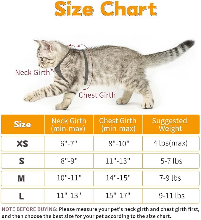 Cat Vest Harness and Small Dog Vest Harness for Walking, All Weather Mesh Harness, Cat Vest Harness with Reflective Strap, Step in Adjustable Harness for Small Cats (Khaki-Pattern, XS)