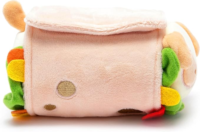 Anirollz Stuffed Animal Plush Toy - Official Roll Blanket Outfitz Doll |Soft, Squishy, Warm, Cute, Comfort, Safe| Burrito Pillow with Puppy - Birthday Decorations Gift 6" Puppiroll