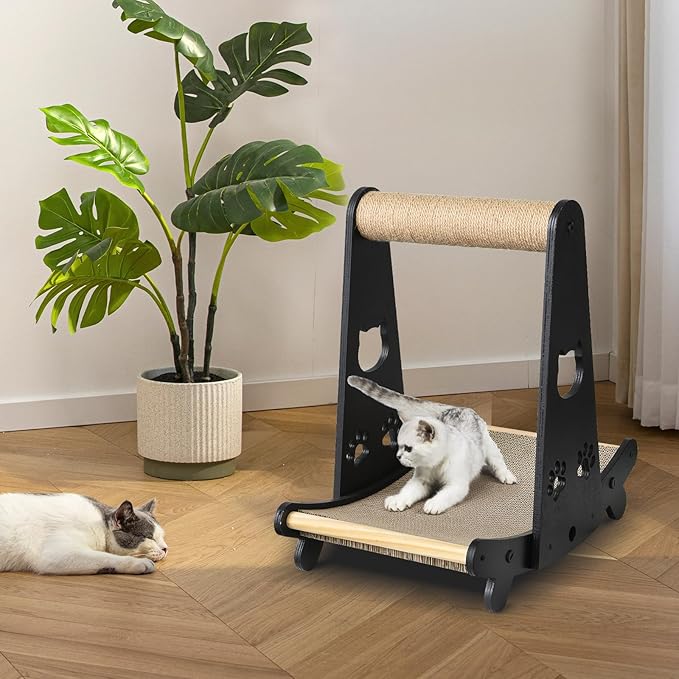 Cat Scratching Bed, Cat Scratcher Lounge, Reversible Cat Scratching Board, Cardboard Cat Scratcher, Premium Cat Scratch Post, Durable Cat Scratchers, Cat Scratching Post