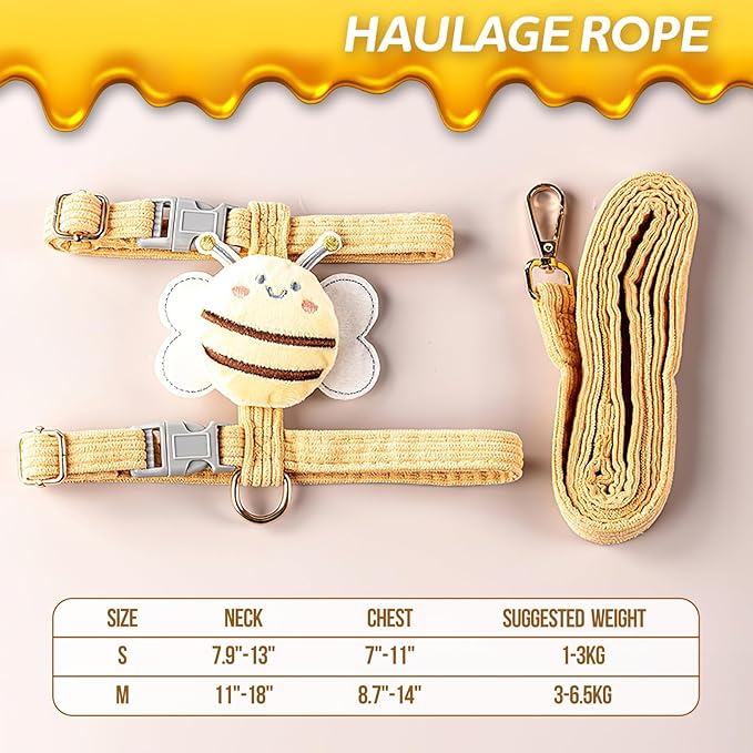 Cat Harness and Leash Set Escape Proof for Small Large Cats, Adjustable Cat Harnesses & Leashes for Walking, Lightweight Kitten Harness for Kittens