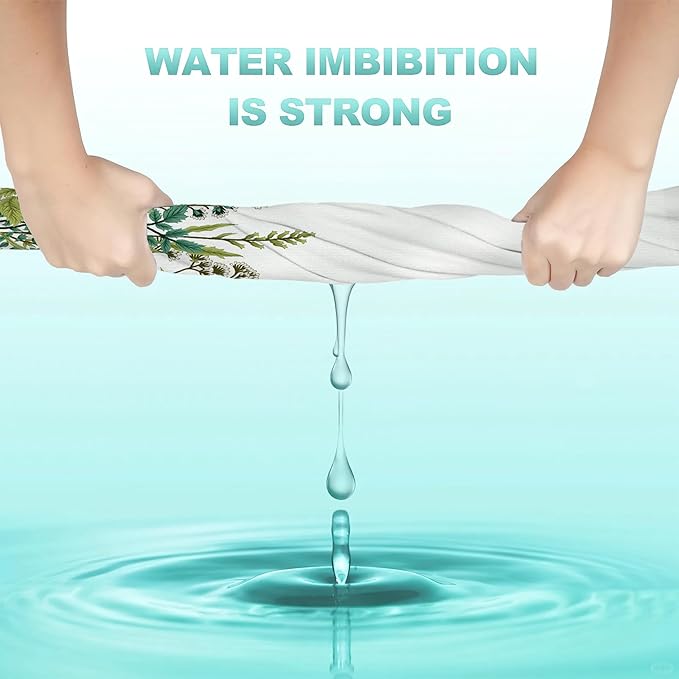 2 Pack Hand Towels for Bath,Herbs and Wild Flowers Decorative Towels Highly Absorbent Soft Towels for Bathroom Beach Kitchen Spa Gym Face Towel 14x28 Inch