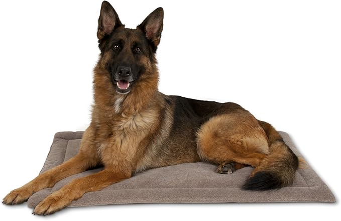 Petmate Rectangular Kennel Mat, Dark Gray, for 48" Crates