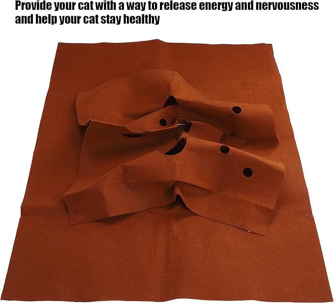 Pet Playing Mat, Cat Activity Play Mat, Cat Dog Breathable Activity Interactive Pad Bite Resistant Pad Pet Rug Training Mat