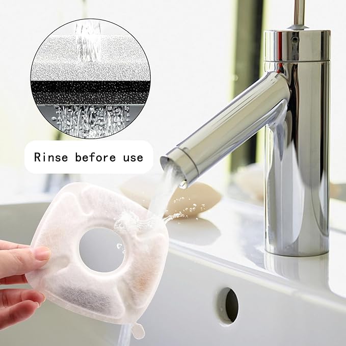 8/16Pcs Pet Fountain Filters Replacement Compatible with Veken 95Oz/2.8L Dog Water Fountain, Cat Water Fountain Filters (12 Carbon filters+12 Sponge filters)