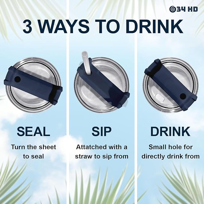 34HD Cat Coffee Tumbler with Handle & Straw, 40 oz Stainless Steel Vacuum Insulated Cat Book Travel Mug, Birthday Christmas Mothers Day Gifts for Pet Lovers Women Mom Librarian Her