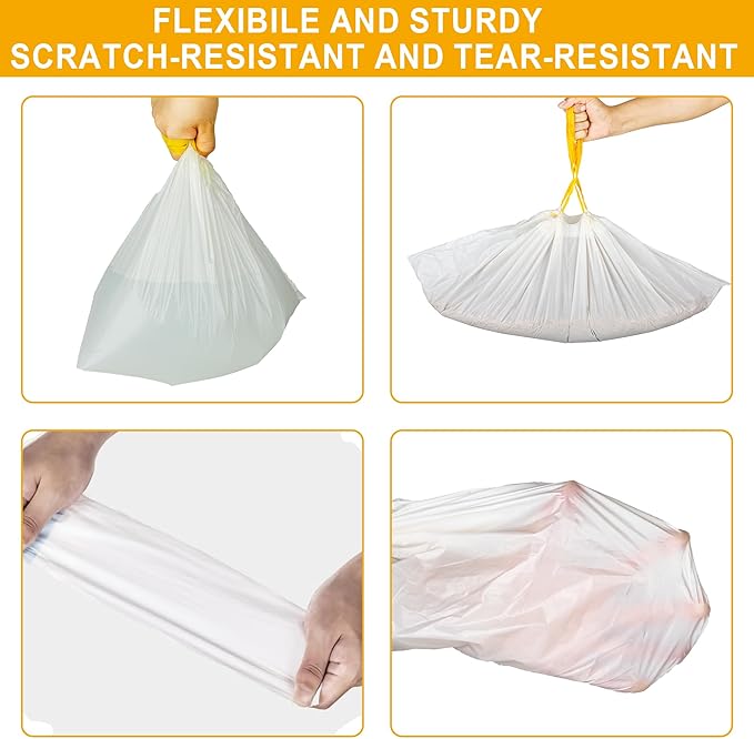 60 Count Cat Litter Pans Liners Super Thick,Cat Litter Bags Heavy Duty 29.6“X12.6”,Unscented Litter Box Liners Compatible With Cleanpethome Self-Cleaning Cat Litter Box,Automatic Cat Litter Box Bags