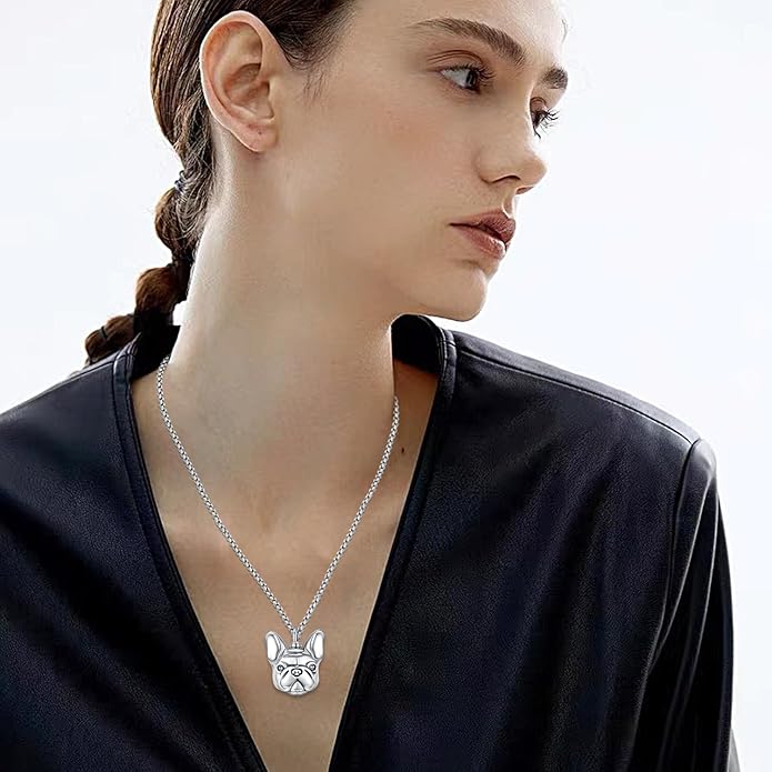 Aniu Cremation Jewelry for Ashes S925 Sterling Silver Urn Necklace Memorial Necklace for Human Ashes of Loved Ones Keepsake Pendant for Men Women