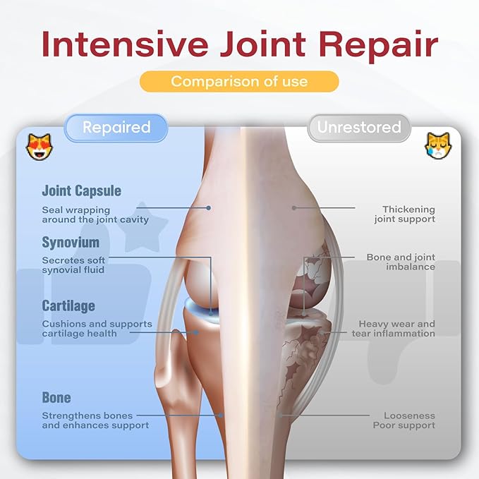 2-Pack Hip and Joint Supplement for Dogs, 200 Chews - Glucosamine Chondroitin for Dogs, Joint & Hip Health, Arthritis Pain Relief, Supports Immune System & Vitamins - Ideal for All Ages & Large Breeds