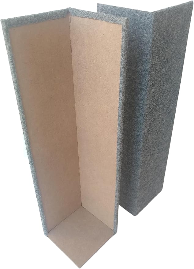 Cat Scratcher Sofa Protector – Couch Corner Cat Scratching Post, Carpet Cat Scratch for Indoor Cats, Furniture Scratch Guard (23 in, Graphite)